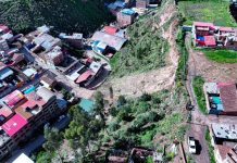 Deslizamiento de piedras y tierra en quebrada Sulloctotoccocc pone en peligro en San Sebastián