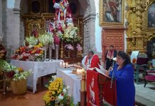 Convierten a la plaza del histórico barrio de Sanblas en cantina al aire libre
