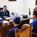 Policía Nacional y la gerencia de educación se ponen de acuerdo para la seguridad escolar