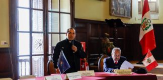 Inspeccionan recorrido procesional del Señor de los Temblores