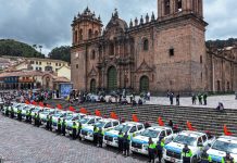 Entregan y ponen al servicio las 20 camionetas de Seguridad Ciudadana en el Cusco