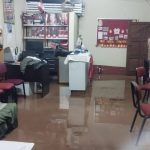 Comisaria policial y estación de bomberos se inundan por lluvias en Pucyura Anta