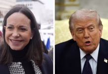 Donald Trump se reunió por segunda vez con María Corina Machado en la Casa Blanca