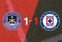 Liga MX: Sobre el final, Gabriel Fernández marcó el gol del empate entre Cruz Azul y Mazatlán