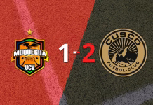 Liga 1: Deportivo Moquegua sufrió una amarga derrota ante Cusco FC, cayendo por 2 a 1 con un gol agónico