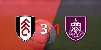 Premier League: Fulham supera por 3-1 a Burnley tras dar vuelta el partido
