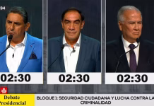 Las pullas entre Lescano, Álvarez y Lópéz Chau: los momentos más tensos durante el debate sobre seguridad ciudadana