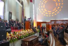 UNSAAC recordó ayer los 334 años de fundación institucional con sesión solemne