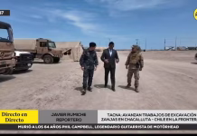 Avanzan trabajos de excavación de zanjas en frontera Perú-Chile en medio de posible visita de José Antonio Kast