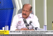 Somos Perú otorgará el voto de confianza al Gabinete de Denisse Miralles, señala Héctor Valer