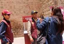 Con ferias itinerantes sensibilizan sobre avisaje comercial en el centro histórico