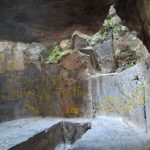 Especialistas de Cultura repintan grafitis de la huaca de Cheqtacaca