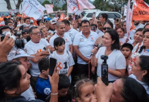 Keiko Fujimori promete impulsar la construcción del aeropuerto del Altomayo en su recorrido por San Martín