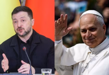 Volodímir Zelenski condena el último ataque ruso ante el papa León XIV, que pide una paz "justa y duradera"