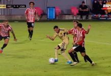 Genial definición: Lucas Colitto anotó el gol de Cusco FC ante Estudiantes en Copa Libertadores 2026