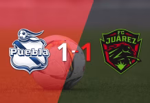 Liga MX: Puebla y FC Juárez igualaron 1 a 1