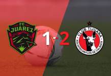 Liga MX: Victoria apretada de Tijuana por 2-1 sobre FC Juárez con un gol agónico incluido