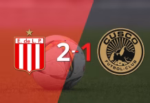 Copa Libertadores: Estudiantes consiguió una victoria por 2 a 1 ante Cusco FC