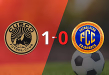 Liga 1: Con gol de penal de Facundo Callejo, Cusco FC le ganó a FC Cajamarca por 1 a 0
