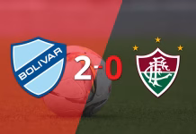 Copa Libertadores: Doblete de Robson Tome en el triunfo 2-0 de Bolívar frente a Fluminense