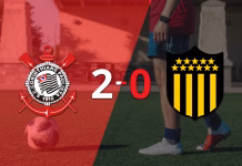 Copa Libertadores: Sólido triunfo de Corinthians por 2-0 frente a Peñarol