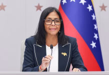 Estados Unidos retira a presidenta interina de Venezuela, Delcy Rodríguez, de lista de sancionados