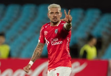 "Cabezazo impecable": Conmebol destaca el gol de Carlos Garcés en empate de Cienciano en la Copa Sudamericana