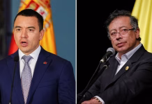 Ecuador eleva los aranceles a Colombia del 50 % al 100 % y escala la disputa por la seguridad fronteriza