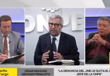 César Nakasaki sobre Piero Corvetto: "No se debe utilizar el derecho penal en este momento"