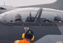 La FAP confirma el aterrizaje de dos aviones F-16 de la Fuerza Aérea de Estados Unidos en Las Palmas
