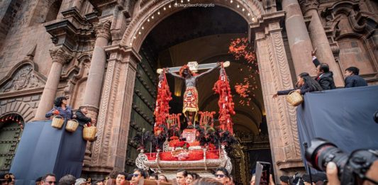 Señor de los Temblores el lunes 20 de abril será trasladado al centro de restauración de Tipon