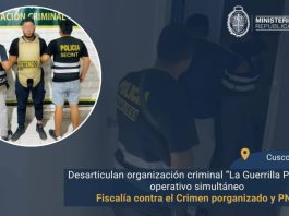 Fiscalia y la policía esclarecen desarticulando a la organización criminal «La guerrilla pobre»,
