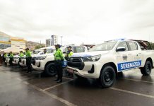 En Wanchaq entregan 10 camionetas para fortalecer seguridad en favor de vecinos