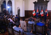 Gobierno Central firmo convenios para obras de acceso al agua en provincias y distritos de la región