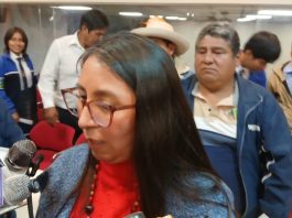 Congresista Ruth Luque demanda a que respeten la voluntad del pueblo y no al fraude electoral