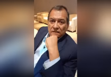Jorge Nieto llega tarde al debate presidencial y señala al "caos vehicular" como causa de su demora