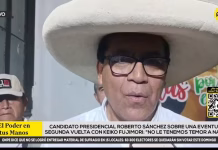 "No le tememos a nada": Roberto Sánchez sobre hipotética segunda vuelta con Keiko Fujimori