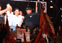 Keiko Fujimori dice que construirá 2 mil colegios y mejorará la curricula educativa en mitin en Lambayeque