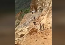 "Estamos incomunicados": Pobladores de Huacaybamba exigen al gobierno intervenir para restablecer tránsito tras caída de rocas en Copuma