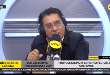 Presidente de la CGTP dice que “se ha perdido la gobernabilidad” y señala que la crisis requiere del “aporte de todos los peruanos”