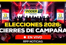 EN VIVO: candidatos presidenciales realizan mítines de cierre de campaña