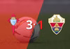 LaLiga EA Sports: Celta fue más y venció por 3 a 1 a Elche
