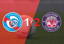 Liga de Francia: Toulouse se impone con remontada 2-1 sobre RC Strasbourg