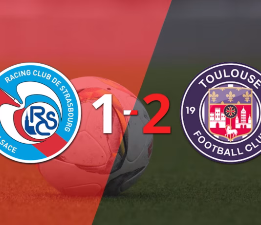 Liga de Francia: Toulouse se impone con remontada 2-1 sobre RC Strasbourg