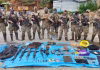 Comando Unificado Pataz incautó armamento de guerra y detuvo a 68 personas en operación contra minería ilegal