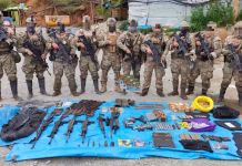 Comando Unificado Pataz incautó armamento de guerra y detuvo a 68 personas en operación contra minería ilegal