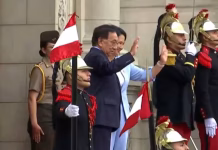 El presidente José María Balcázar se reúne con Keiko Fujimori en Palacio de Gobierno