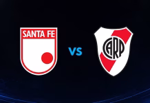 A qué hora juega Santa Fe vs River hoy EN VIVO y dónde ver octavos de Copa Sudamericana 2026