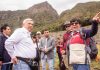 Ministro de cultura ayer llego a Machupicchu para conocer la problemática