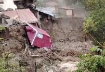 Huayco colapsa una vivienda y afecta a pobladores de Huayllabamba- camino inca Machupicchu